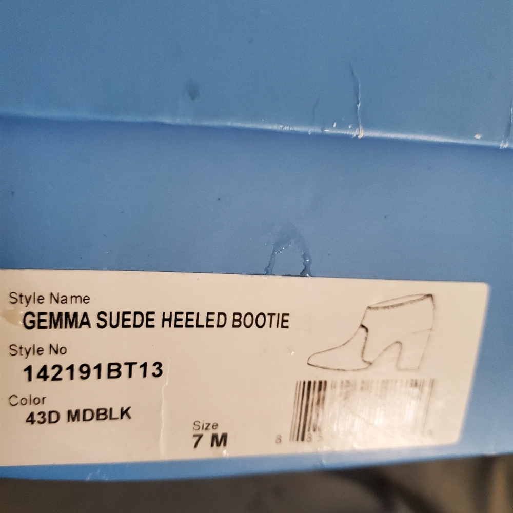 Jack Rogers Gemma Suede Booties Size 7 New - Picture 6 of 8